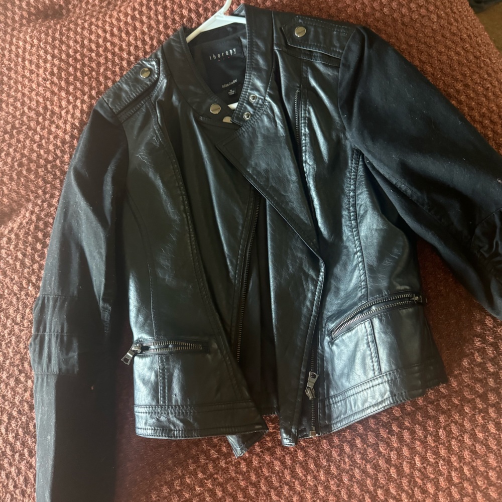 Leather jacket